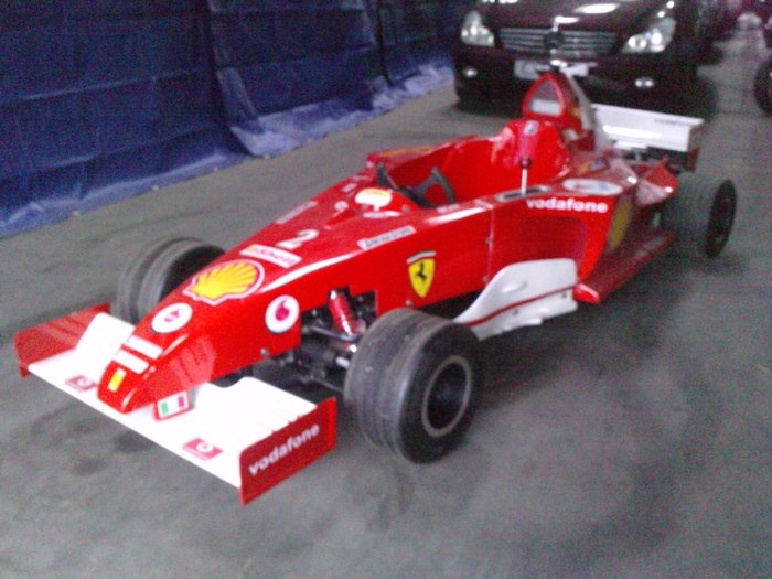 Ferrari Formula 1 Go-Kart with combustion engine - 4 speed - 250 x 95 x 80 cm