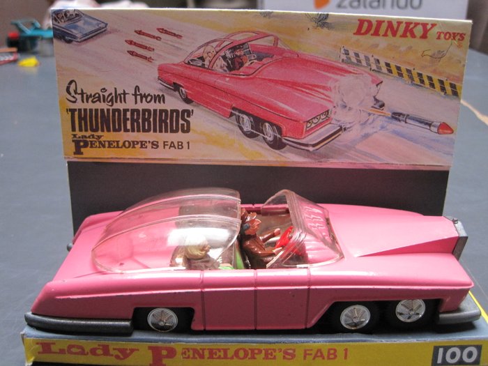 Dinky Toys - Scale 1/43 - Thunderbirds Lady Penelope's FAB - Catawiki