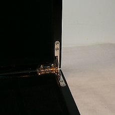 Uhrenbox für 10 Uhren 8-fach lackiert dunkelrot Klavierlack Massivholz NEU Edel 
