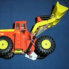 Eaton YALE Tractor Pegatina Dinky Toys conjunto naranja 