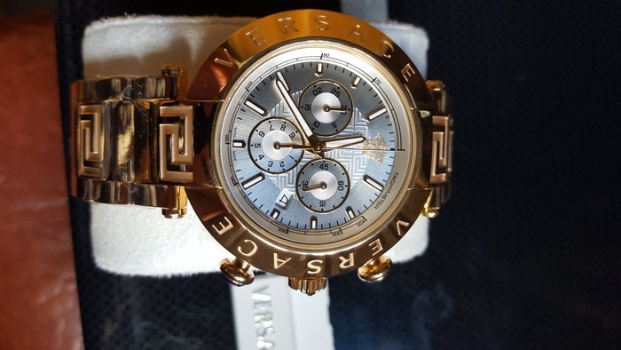 Versace Watch Men's Watch Reve Rose Gold Water Resistant Swiss Made
