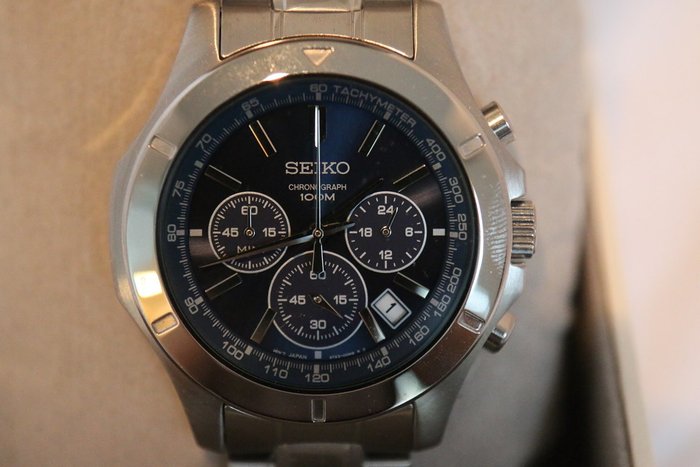 Seiko chronograph 100M - 6T63 - 00G0 - SSB103P1 - men's - Catawiki