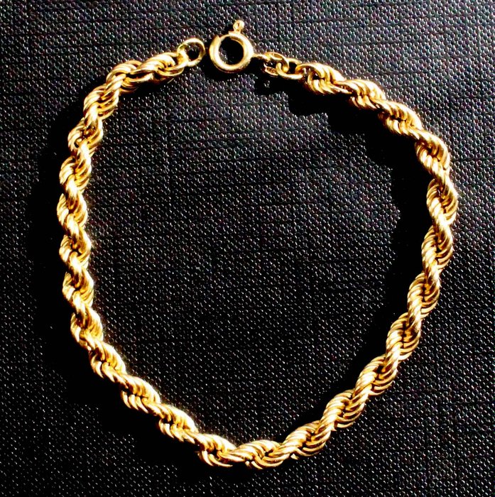 Gold bracelet, spiral design - Catawiki