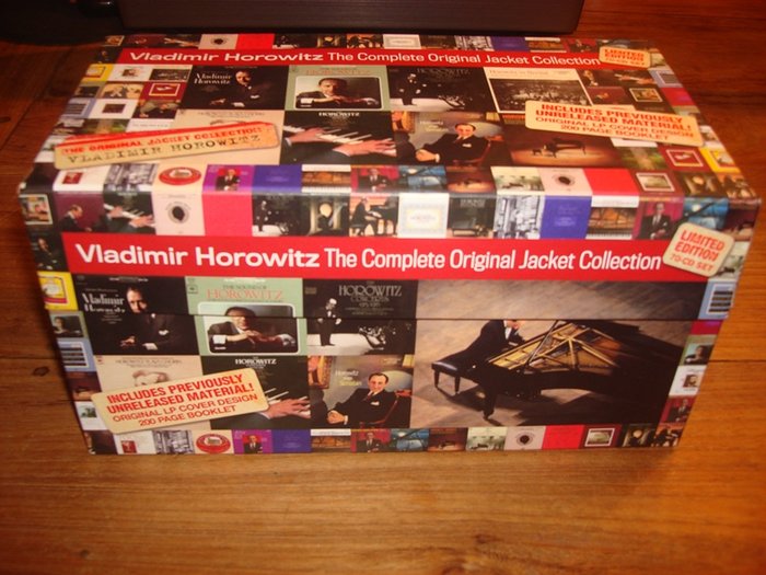 70 CD Box  Vladimir Horowitz ‎– The Complete Original Jacket Collection