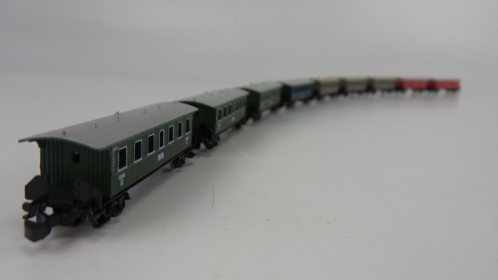 Z Scale Marklin 8700 Old Time Land Venture Railway 2nd Class Coach Car IN BOX 