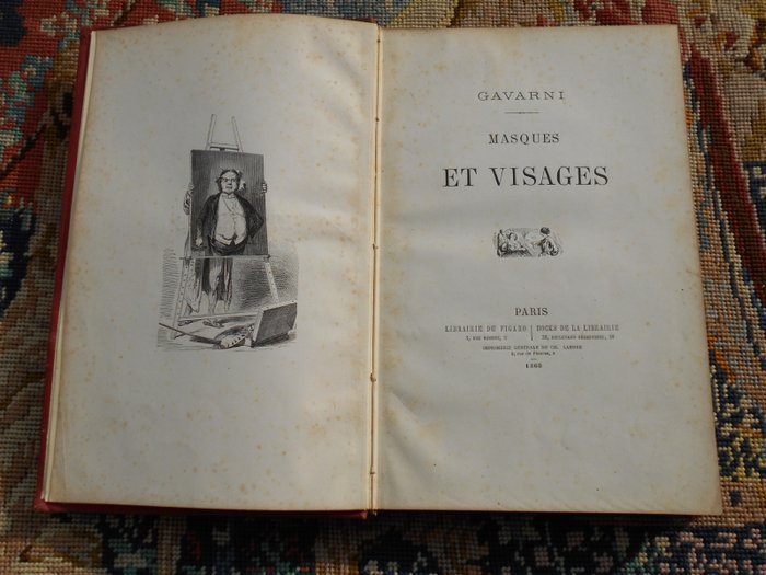 Gavarni - Masques et Visages - 1868