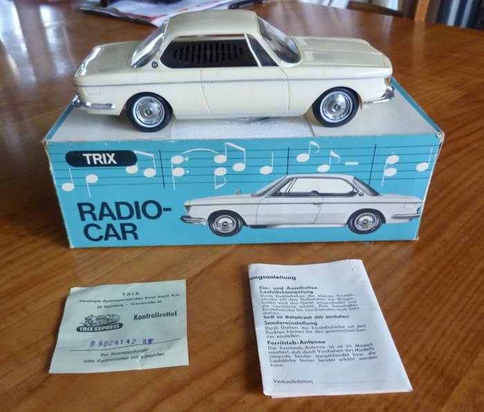 Trix Radio-Car - Scale approx. 1/24 - BMW 2000CS - 1967 