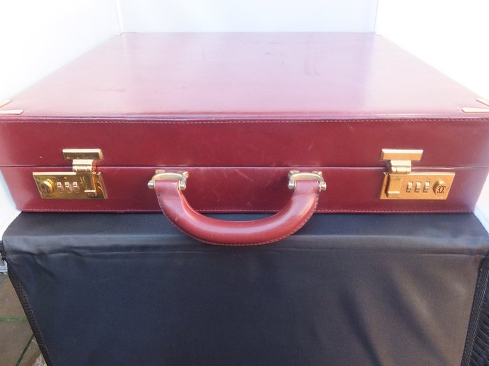 "Must de Cartier" vintage attaché-case from around 1990.