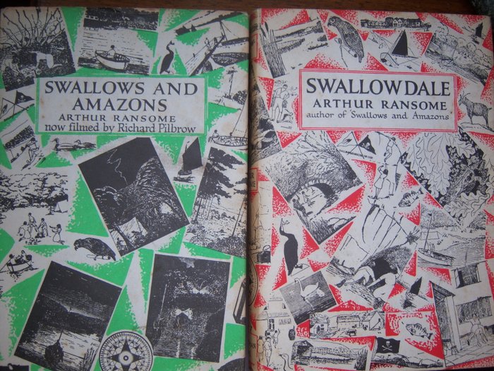 Arthur Ransome - Swallowdale & Swallows and Amazons - 2 volumes - 1968/1974