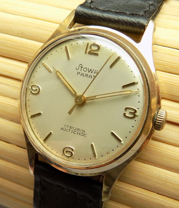 STOWA PARAT 17Rubis -- Herren / Damen Armbanduhr aus den 50er Jahren
