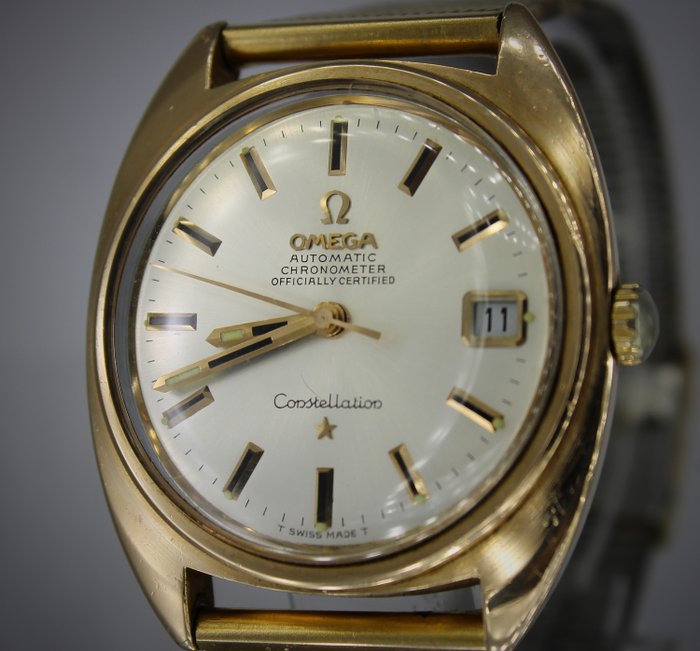 omega constellation automatic chronometer officially certified vintage