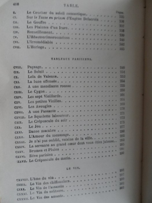 Charles Baudelaire Les Fleurs Du Mal 1868 Catawiki
