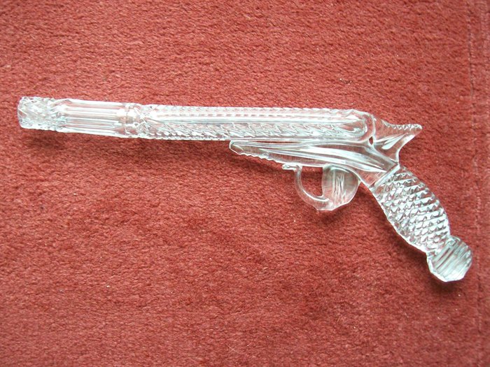 Crystal pistol made in the Soviet Union.