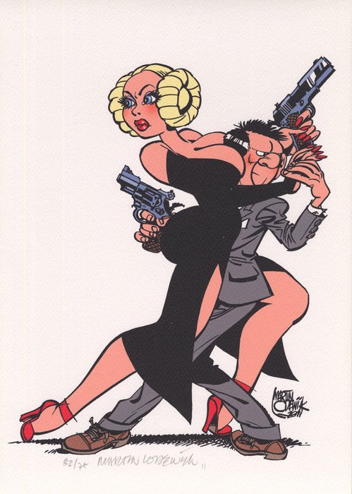 Agent 327 - Prent - Tango met Agent 327 en Olga Lawina - (2011)