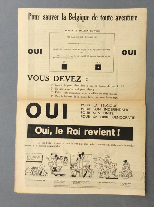 Sleen Marc Au Service Du Peuple Sc 1st Edition 1950