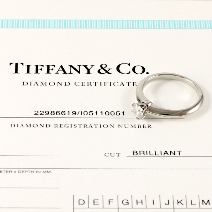 tiffany & co diamond registration number