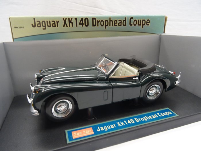 Sun Star - Scale 1/18 - Jaguar XK140 Drophead Coupe Open - Catawiki