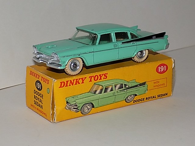 Details about   1/43 DeAgostini Dinky toys 191 Dodge Royal Seden Diecast Models Collection 