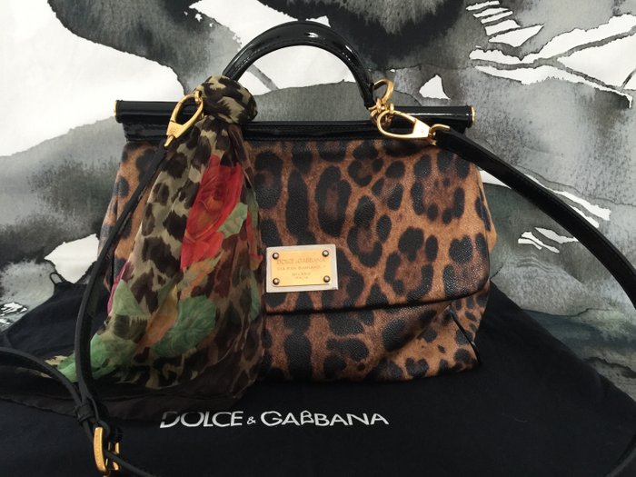 Dolce&Gabbana – bag with silk scarf - Catawiki