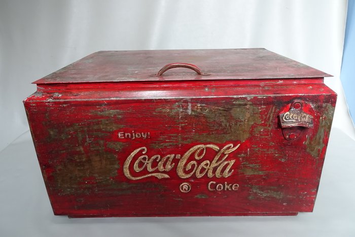 Vintage Coca Cola cooler - Catawiki