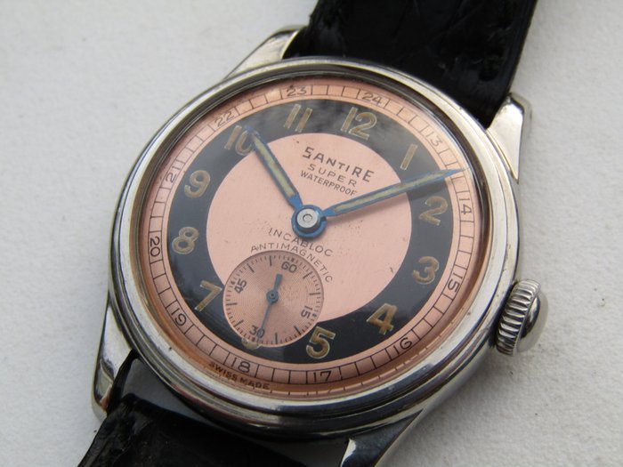 Santire Herren-Armbanduhr, 1940er/1950er