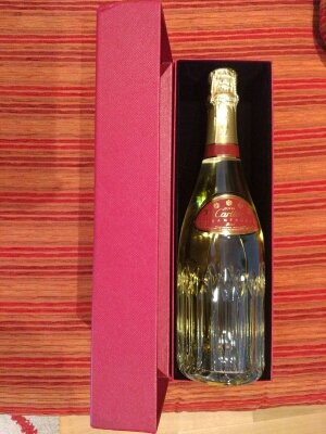cartier champagne 100th anniversary