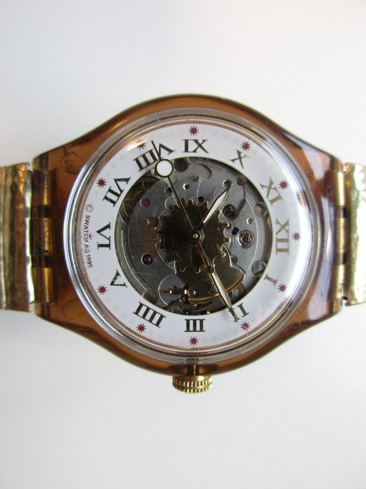 Swatch automatic – model SAF100 "Nugget" wristwatch – 1995