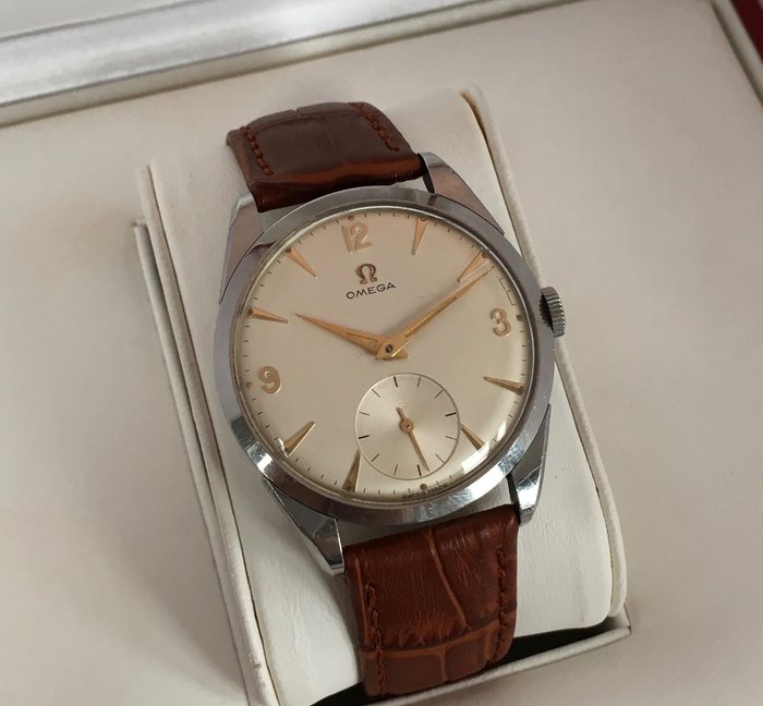 Omega sub second with dauphine hands -- men&#39;s watch -- 1960 - Catawiki