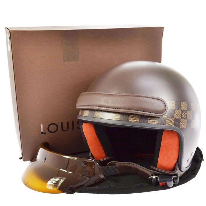 Louis Vuitton – Motorcycle helmet – Damier - Catawiki