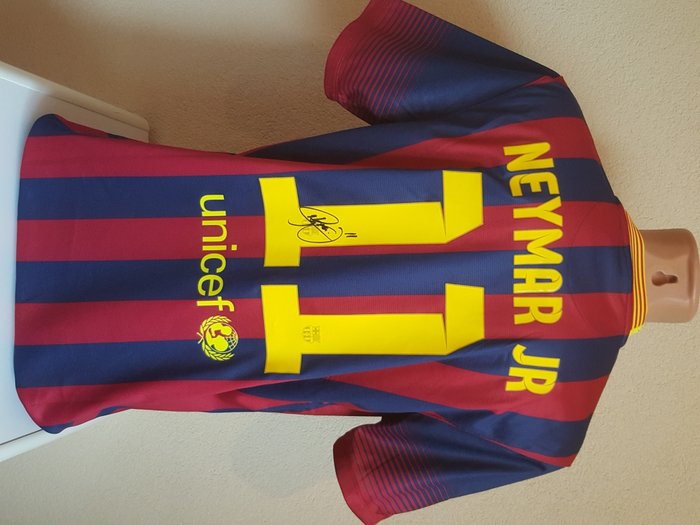 neymar jr fc barcelona jersey