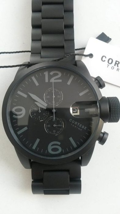 Cortese Gran Torino Full Black C 12003 Chronograph XL – - Catawiki