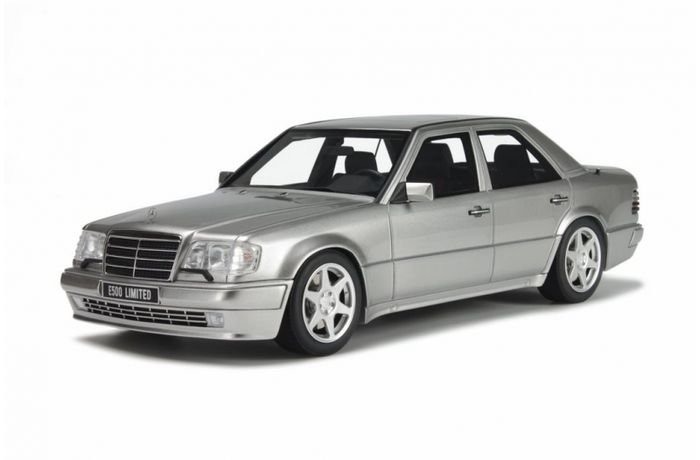 Otto Mobile - 1:18 - Mercedes-Benz E500 Type W124 - Color Brilliant silver  - 限量3000個。
