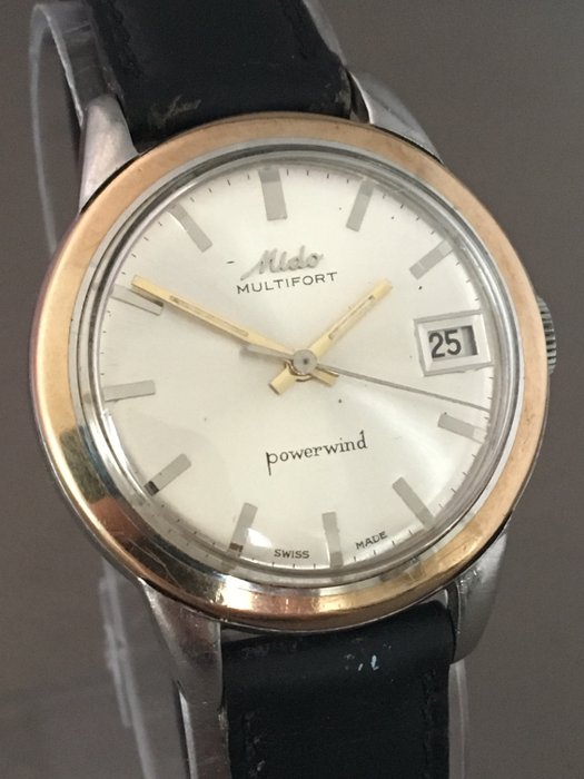 Mido Multifort Superautomatic Powerwind men's wristwatch -- - Catawiki