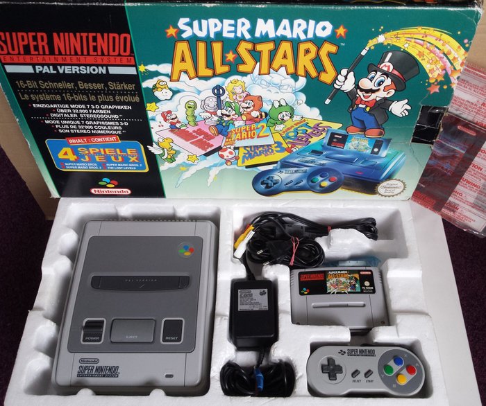 Super Nintendo console (PAL) Super Mario All-Stars Pack