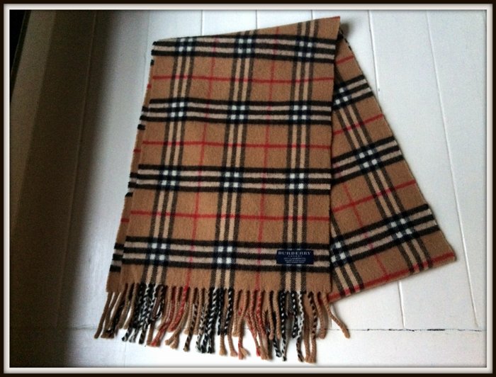 burberry extra long scarf