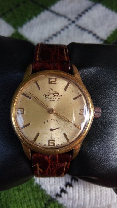 Swiss-Made Aucor Men's Watch – 1950s