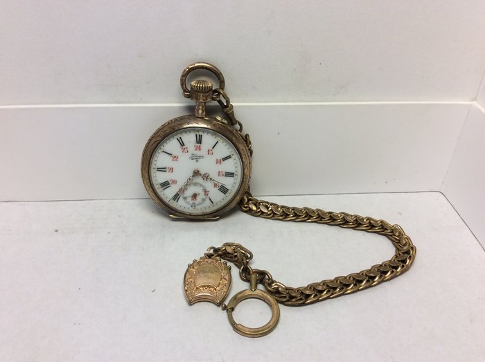 Zévar - Men's Pocket Watch - 1930s.