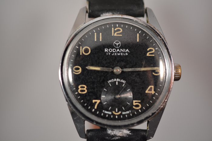 Montre Rodania vintage pour homme – des années 1960