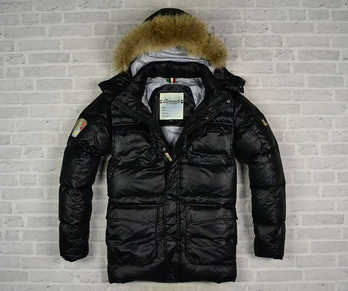 Dolomite Real Fur Down Men's Jacket - Catawiki