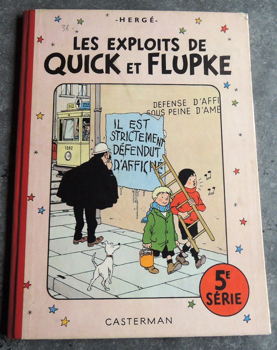 Quick et Flupke - 5e série - C - Ré (1953) - Catawiki
