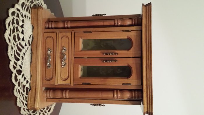 Elegant And Spacious Wooden Cabinet Furniture Jewelry Box Catawiki