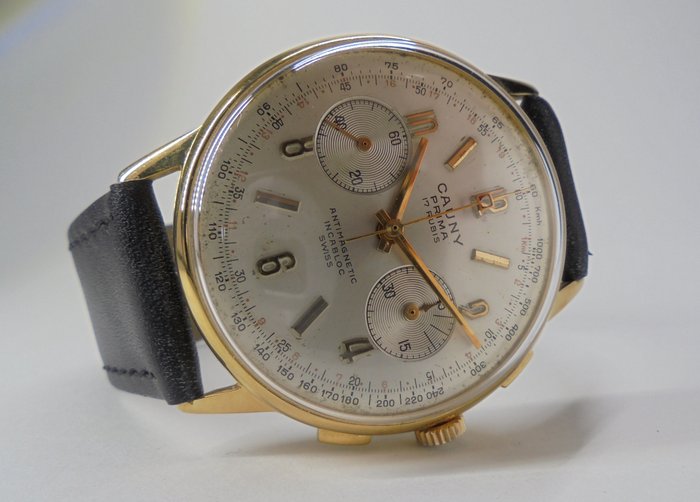CAUNY PRIMA – Cronografo – Orologio da uomo – Anno di produzione: 1960