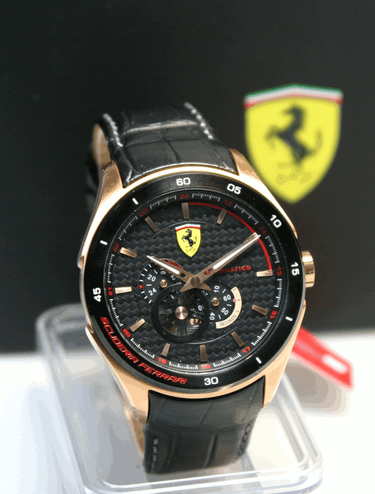 Scuderia Ferrari Grand Premio Automatico - Herrenarmbanduhr -  2016 ungetragen