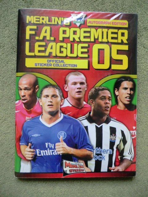 Premier League 05 Stickers Complete Your Collection Merlin's F.A 