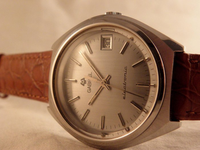 Gabriel Electronic – montre-bracelet pour homme – environ de 1965