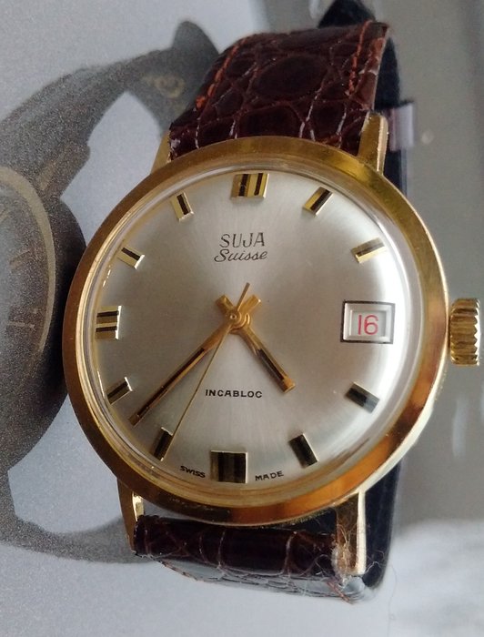 Suja Swiss Made men's watch - from the '70s.