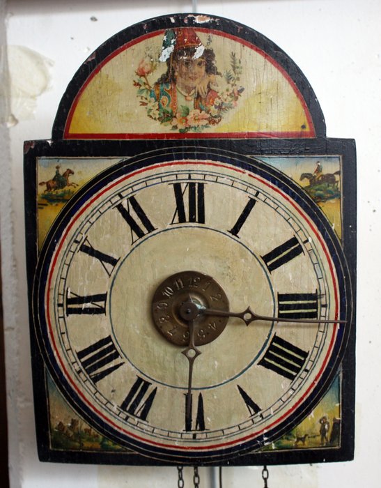 Black Forest clock of the type known as 'ratera' 