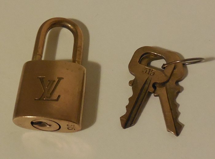 Authentic Louis Vuitton Lock And Key