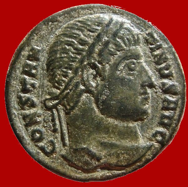 Roman Empire - AE Follis, Constantinus I. the Great 