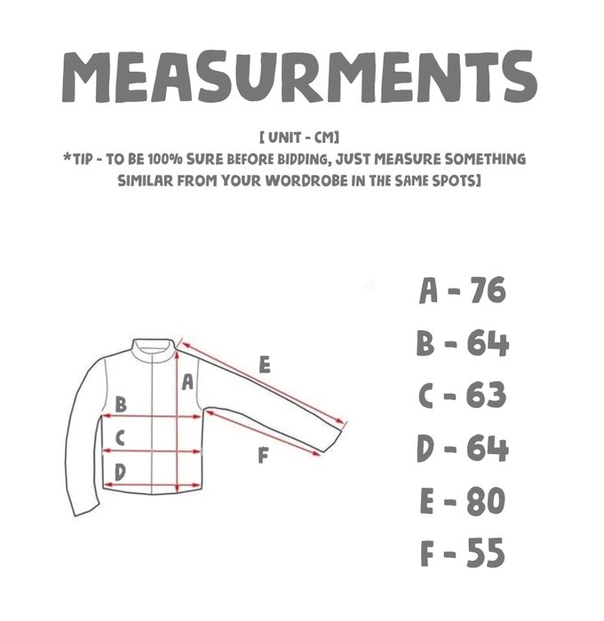 barbour bedale measurements